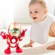 Танцующая музыкальная игрушка ночник Железный человек Iron Man - изображение 4