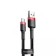 Кабель Baseus Cafule Type-C 3A 1m Red Black - изображение 1