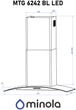 Витяжка Minola MTG 6642 I LED - зображення 12