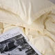 Комплект постельного белья MirSon Satin&nbsp;Stripe 30-0002&nbsp;Soft&nbsp;Yellow 2х143х210 Семейный (2200005247808) - изображение 4