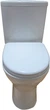 Сиденье - крышка для унитаза EUR TS-2585 белое Soft Close дюропласт - изображение 7