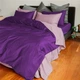 Комплект постельного белья MirSon семейный 2 x 143x210 см Royal Soft 0199 + 3220 Iris сатин (2200008018290) - изображение 1