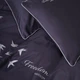 Комплект постельного белья MirSon Семейный 2 x 143 x 210 см 0240 Iron Grey Freedom Сатин Elit (2200008706746) - изображение 3