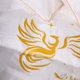 Комплект постельного белья MirSon Семейный 2 x 143 x 210 см 0001 Moko White Fire Bird Сатин Elit (2200008706463) - изображение 6