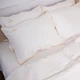 Комплект постельного белья MirSon Семейный 2 x 143 x 210 см 0001 Moko White Fire Bird Сатин Elit (2200008706463) - изображение 7