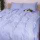 Комплект постельного белья Mirson семейный 2 x 143 x 210 см Stripe 30-0022 Satin Blue sky (2200007754991) - изображение 6