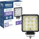 Фара светодиодная Brevia 10-30V, 48W (16x3W), 3520Lm, EPISTAR WHITE, SPOT 1 шт (10652QSX1) - изображение 7