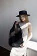 Сумка шопер из рафия D.Hats Черный - изображение 7