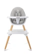 Стульчик для кормления 2 в 1 Caretero Tuva Grey - изображение 3
