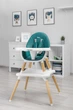 Стульчик для кормления 2 в 1 Caretero Tuva Dark Green - изображение 12