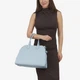 Сумка женская кожаная саквояж большая Regina Notte Travel bag 3727 Блакитний - изображение 2