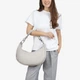 Сумка женская кожаная багет большая Regina Notte Shopper 3940 Светло-серый - изображение 2