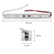 Блок живлення 18W-IP20 LTR-18-12 1.5A 12V stick OEM - зображення 2