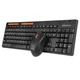 Набор Combo MEETION 2in1 Keyboard, Mouse Wireless 2.4G MT-4100, UA, EN раскладки, black - изображение 4