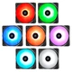 Кулер для ПК DeepCool RF120 3-pack 120x120x25mm 1500RPM Black-White (DP-FRGB-RF120-3C) - изображение 2