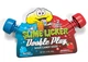 Кисла рідка цукерка Toxic Waste Slime Licker Double Play Sour Candy Blue Razz Strawberry 40г - зображення 1