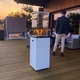 Газовый обогреватель Kratki PATIO LIGHT белый ( пропан бутан LPG) PATIO/SLC/G30/37MBAR/S/B - изображение 1