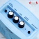Комбоусилитель портативный для электрогитары Aroma AG-05 BL, Bluetooth, 5 ватт - изображение 5