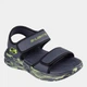 Подростковые спортивные сандалии для мальчика Skechers Sola Glow Sandal 407032L CCBK 37 Серые (198376722883) - изображение 2