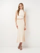 Футболка женская Zara 7969/307 XL Бежевая (07969030712051) - изображение 3