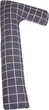 Подушка для беременных и отдыха MirSon №5007 Color Line 17-4815 Lugano Г-образная 140х40х20 см (2200010969580) - изображение 1