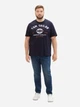 Футболка хлопковая мужская Tom Tailor 1039944-10668 5XL Темно-синяя (4067261331065) - изображение 3