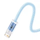 Кабель Baseus Dynamic Series Fast Charging Lightning 2.4A (2m) blue (CALD000503) - изображение 4