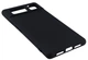 Чохол Silicone Case для Google Pixel 6 бампер із мікрофіброю чорний - зображення 4