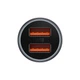 Автомобільний зарядний пристрій Baseus Golden Contactor Max / CGJM000013 CCJDZ-MU (2USB) 60W темно-сірий - зображення 5