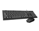 Набор Combo MEETION 2in1 Keyboard, Mouse USB Corded MT-C100, RU, EN раскладки, black - изображение 4