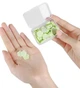 Мило на основі кукурудзяного крахмалю у вигляді пелюсток паперу Petal Soap Paper у футлярі Jasmine Зелений - зображення 3