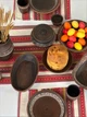Великодній набір керамічного (глиняного) посуду на 6 осіб Ангоб - зображення 10