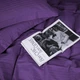 Наволочка с ушками MirSon Satin Stripe 30-0009 Purple 70x70 см (2200005250822) - изображение 5