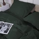 Наволочка с ушками MirSon Satin Stripe 30-0017 Green 70x70 см (2200005254196) - изображение 3