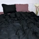 Наволочка с ушками MirSon Satin Stripe 30-0021 + 30-0008 Dorimel 70x70 см (2200005267998) - изображение 4