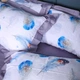 Наволочка с ушками MirSon Satin print Elit Azure Jay 70х70 см (2200005394366) - изображение 2