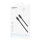 Кабель Proove PowerFull Type-C to Type-C 100W (1.5m) black - зображення 2