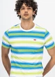 Футболка чоловіча Levi's original housemark fizzy stripe tee 566050170 М Swedish Blue (5401128008254) - изображение 1