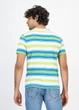 Футболка чоловіча Levi's original housemark fizzy stripe tee 566050170 М Swedish Blue (5401128008254) - изображение 5