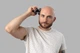 Мужская бритва Remington Bald Head - функция Turbo Boost с литиевыми вращающимися головками, 5 бритвенных головок, сбор волос, триммер, водонепроницаемый - изображение 2