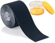 Кінезіо тейп Kinesio Tape, чорний Qmed Чорний (2000003107872) - зображення 1