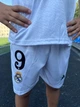 Футбольная форма детская Реал Мадрид (Real Madrid) Mbappe 9 2024-2025 домашняя бело-черная 155-165 см F0033 - изображение 10