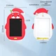 Детский электронный LCD планшет "Санта" со стилусом и защитой от истирания Joy Toy Kids Pad, графический планшет для рисования диагональю 8.5" Красный PKJ-85-Red - изображение 6