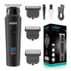 Машинка (триммер) VGR V-937, Professional, 3 насадки, STRONG BATTERY, LED Display - изображение 1