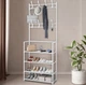 Підлогова вішалка для одягу та взуття - New simple floor clothes rack - изображение 3