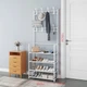 Підлогова вішалка для одягу та взуття - New simple floor clothes rack - изображение 7