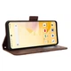 Чохол-книжка з кишеньками Deexe Wallet Stand для Blackview Shark 8 / Oscal Tiger 12 - Brown - зображення 4