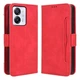 Чохол-книжка з кишеньками Deexe Wallet Stand для Blackview Color 8 / Oscal Modern 8 - Red - зображення 1