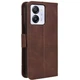 Чохол-книжка з кишеньками Deexe Wallet Stand для Blackview Color 8 / Oscal Modern 8 - Brown - зображення 6