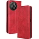 Чохол-книжка Deexe Retro Style для Blackview Shark 8 / Oscal Tiger 12 - Red - зображення 1
